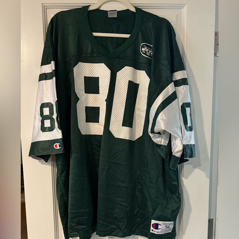 Vintage Wayne Chrebet New York Jets Champion NFL Jersey